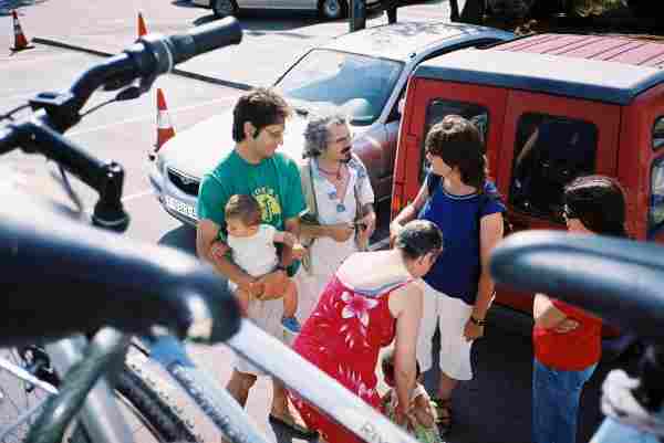 carrito en la oscuridad